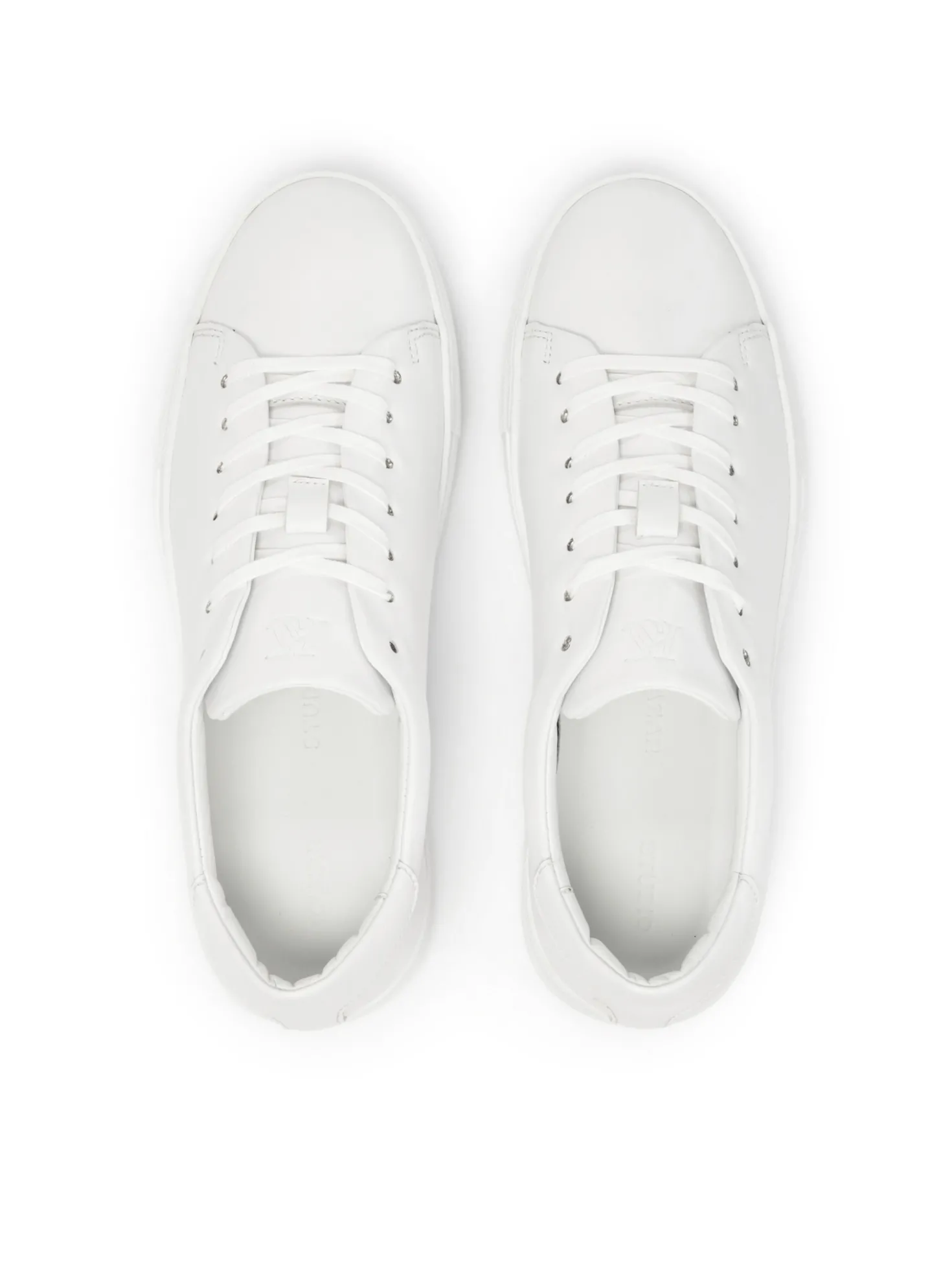 Minimalistyczne sneakersy w białym kolorze
