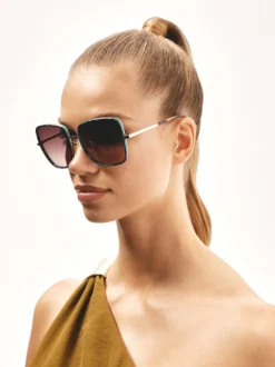 Multikolorowe okulary damskie