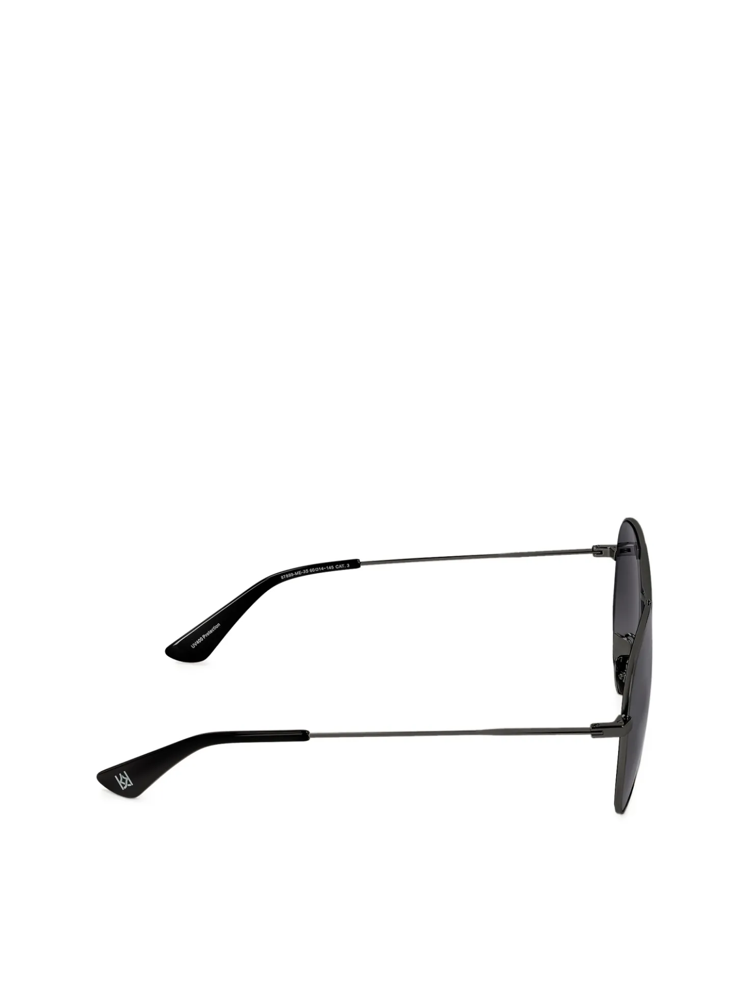 Okulary przeciwsłoneczne pilotki gun metal