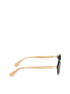 Owalne przeciwsłoneczne okulary damskie