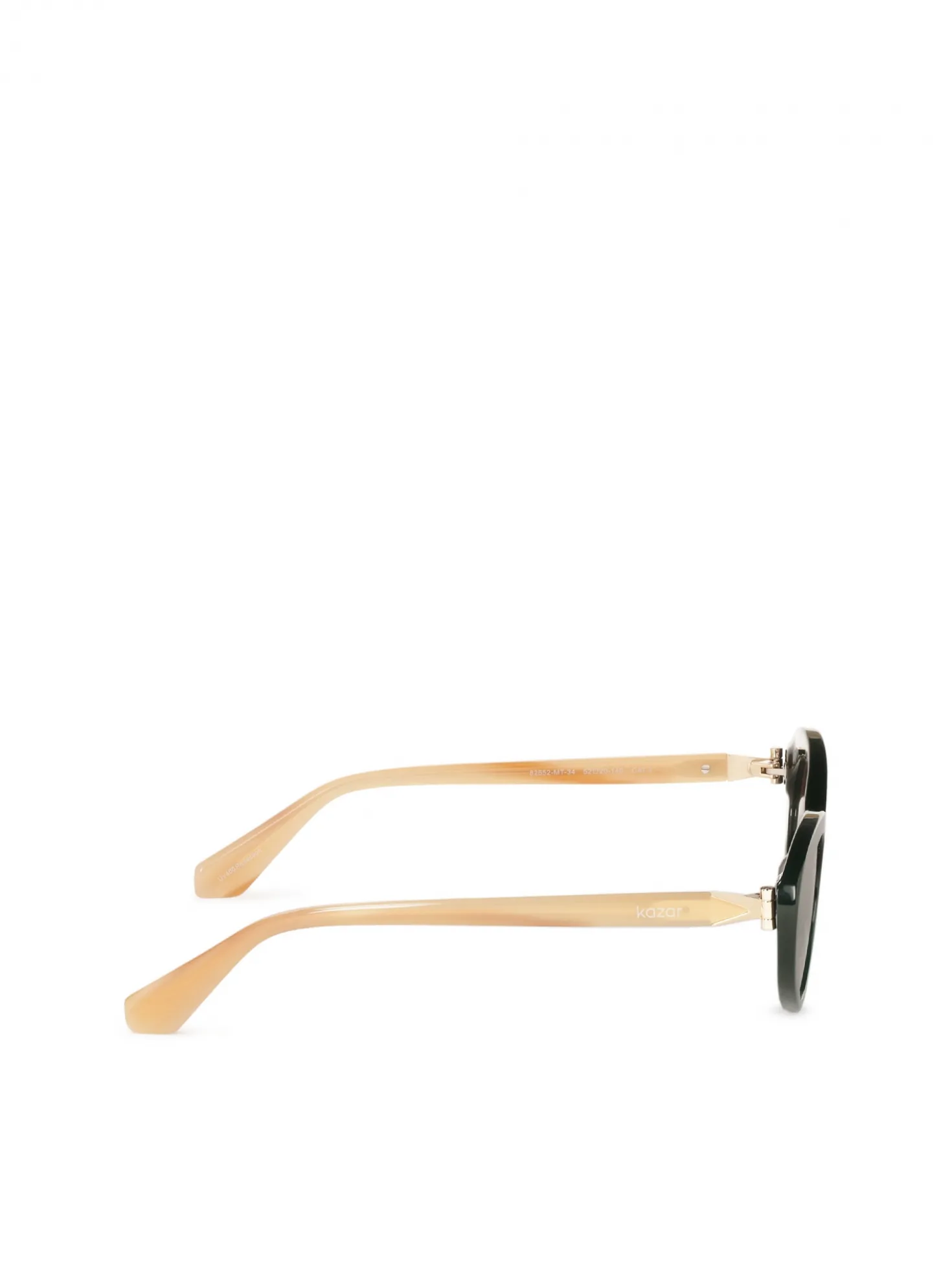 Owalne przeciwsłoneczne okulary damskie