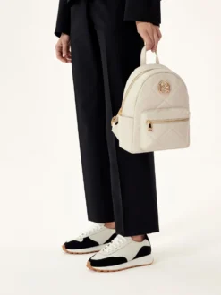Pikowany plecak w stylu casual