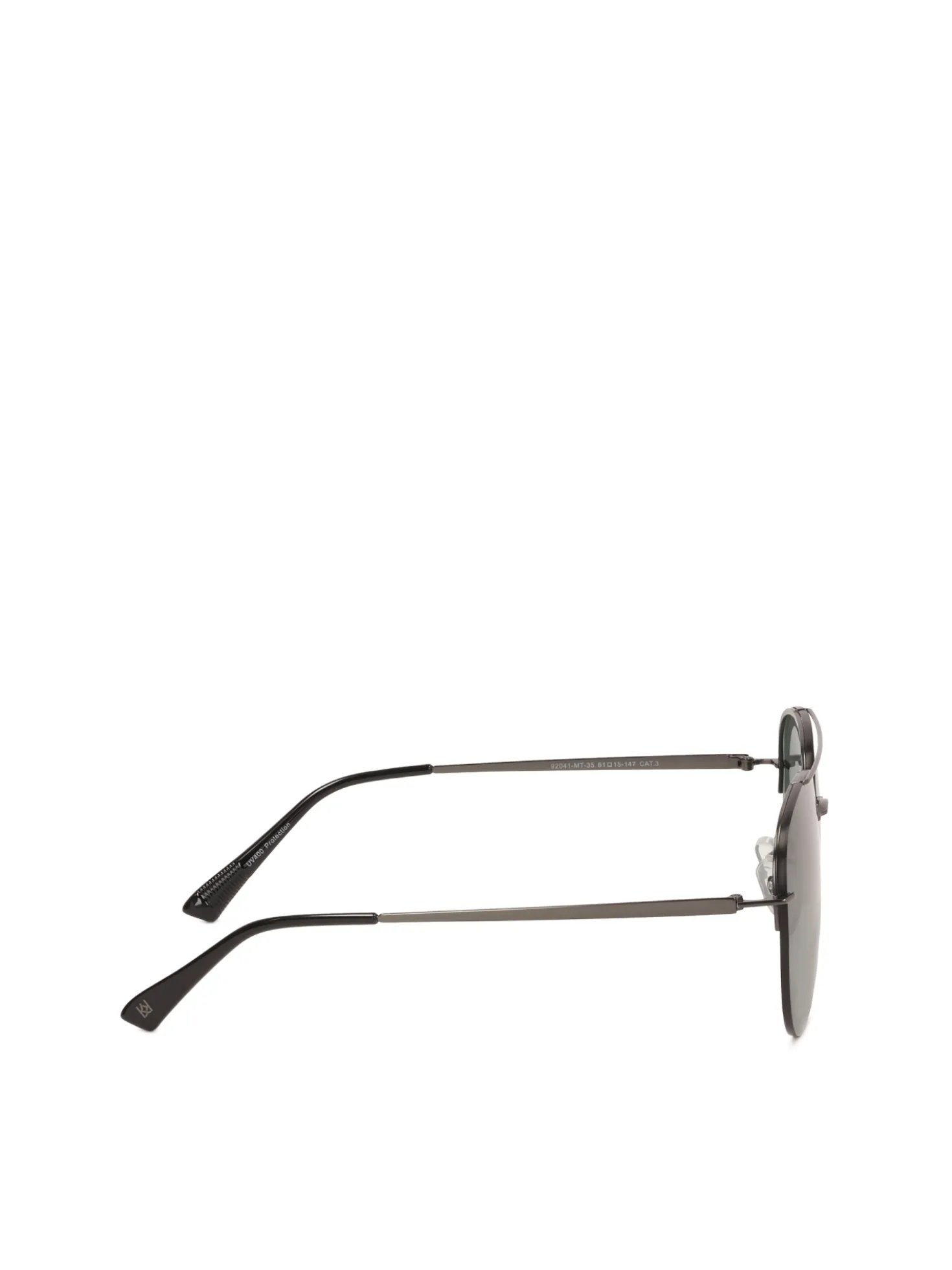 Półramkowe okulary przeciwsłoneczne