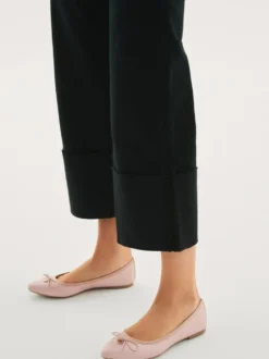 Różowe baleriny damskie