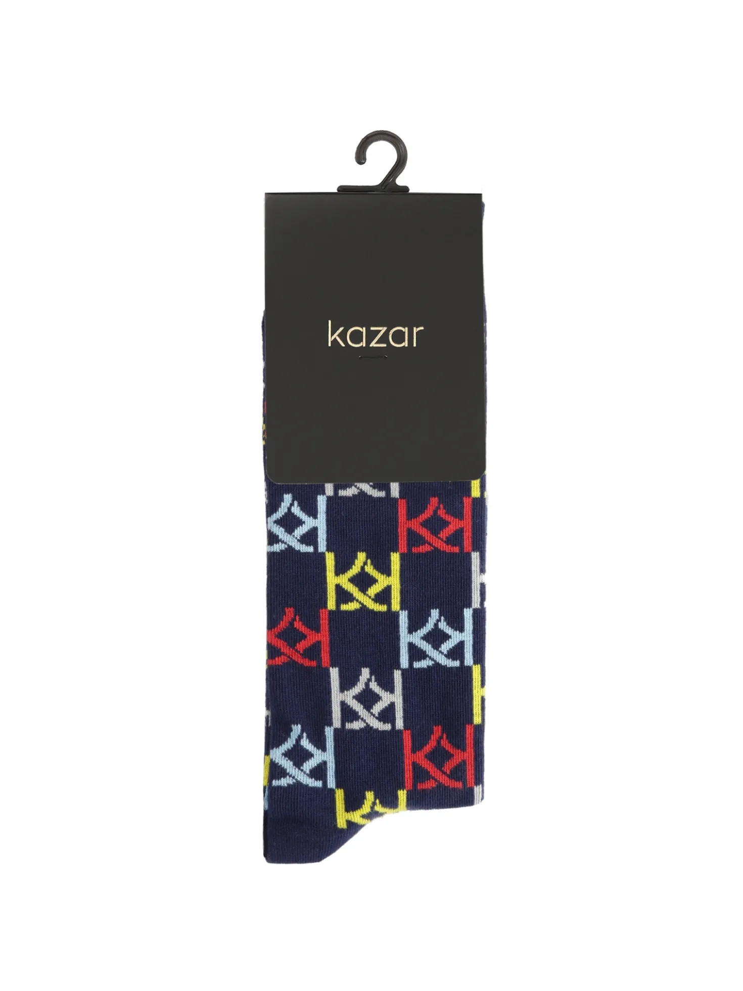 Skarpety męskie z dużymi i małymi monogramami