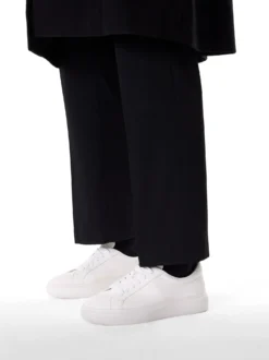 Skórzane męskie sneakersy