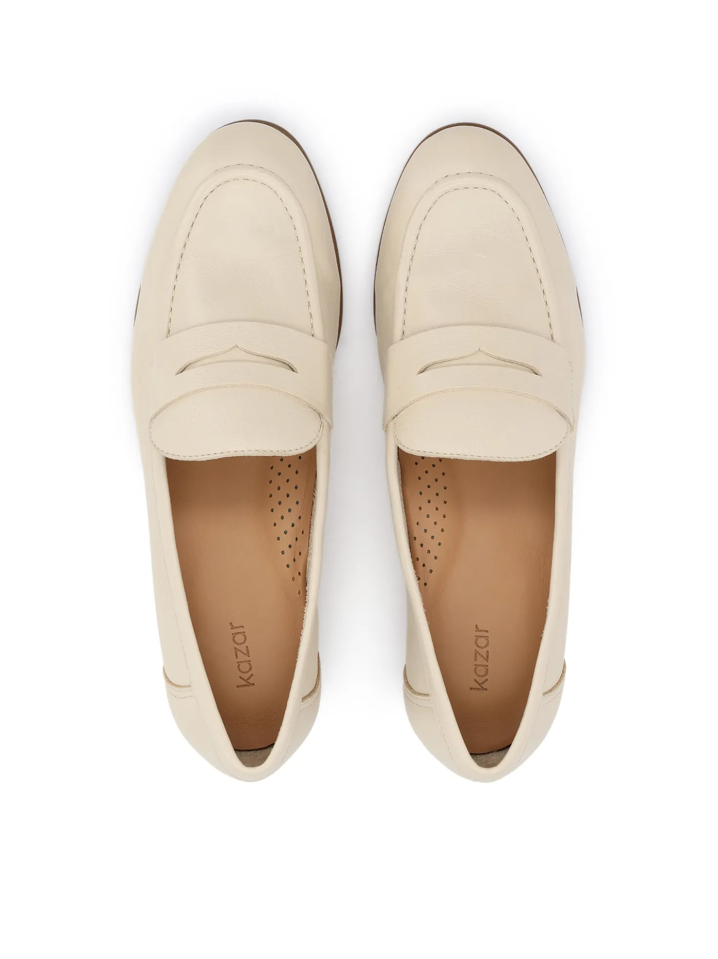 Skórzane półbuty slip on