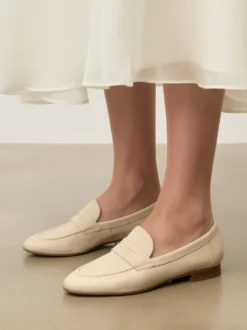 Skórzane półbuty slip on