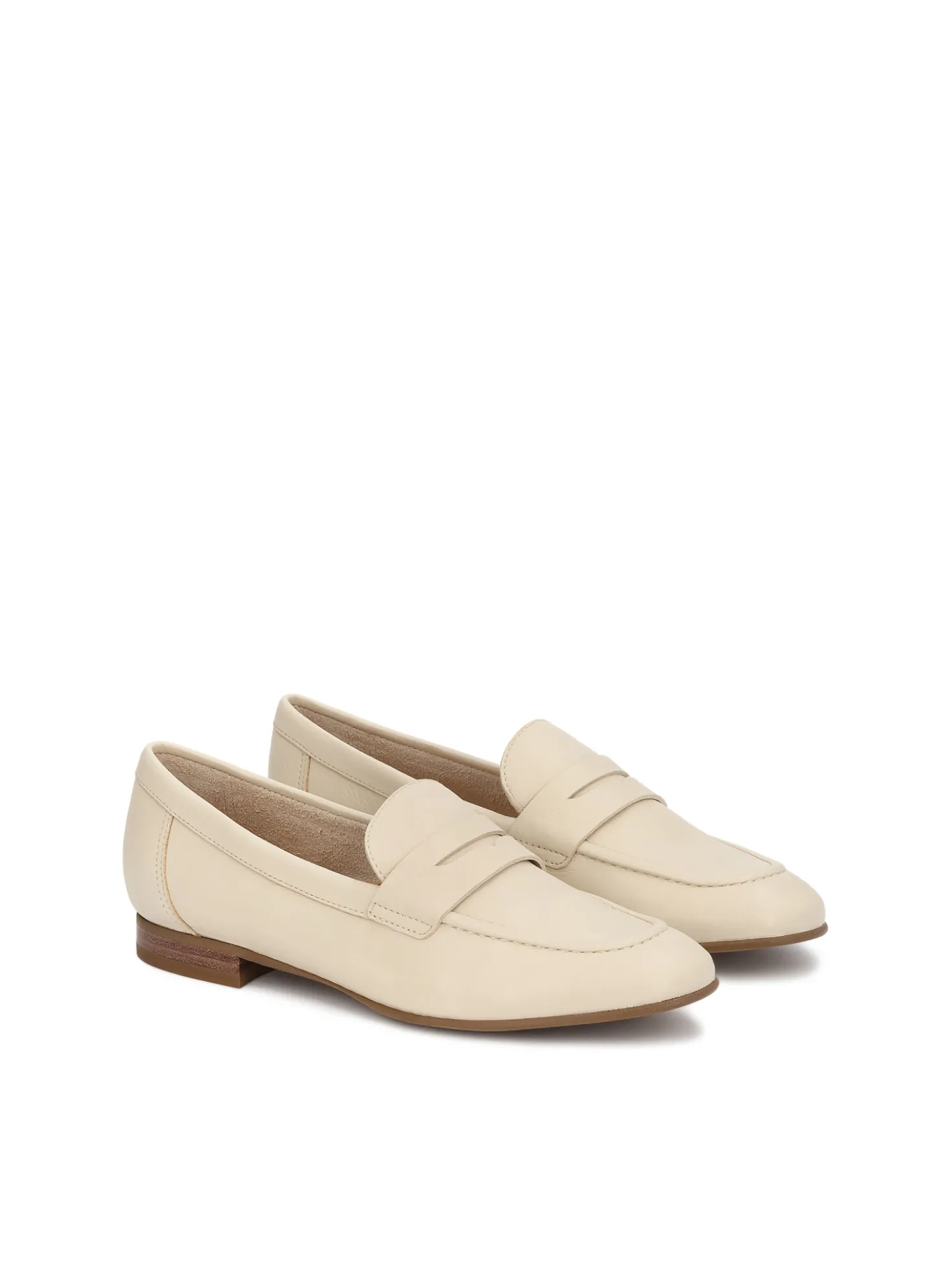 Skórzane półbuty slip on