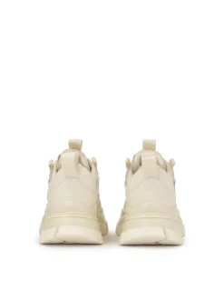 Sneakersy damskie w kolorze off white