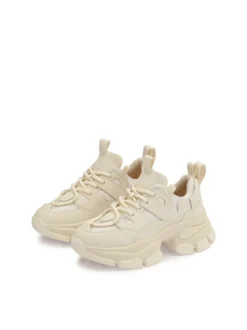 Sneakersy damskie w kolorze off white