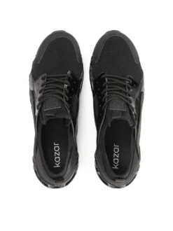 Sneakersy męskie z łączonych materiałów