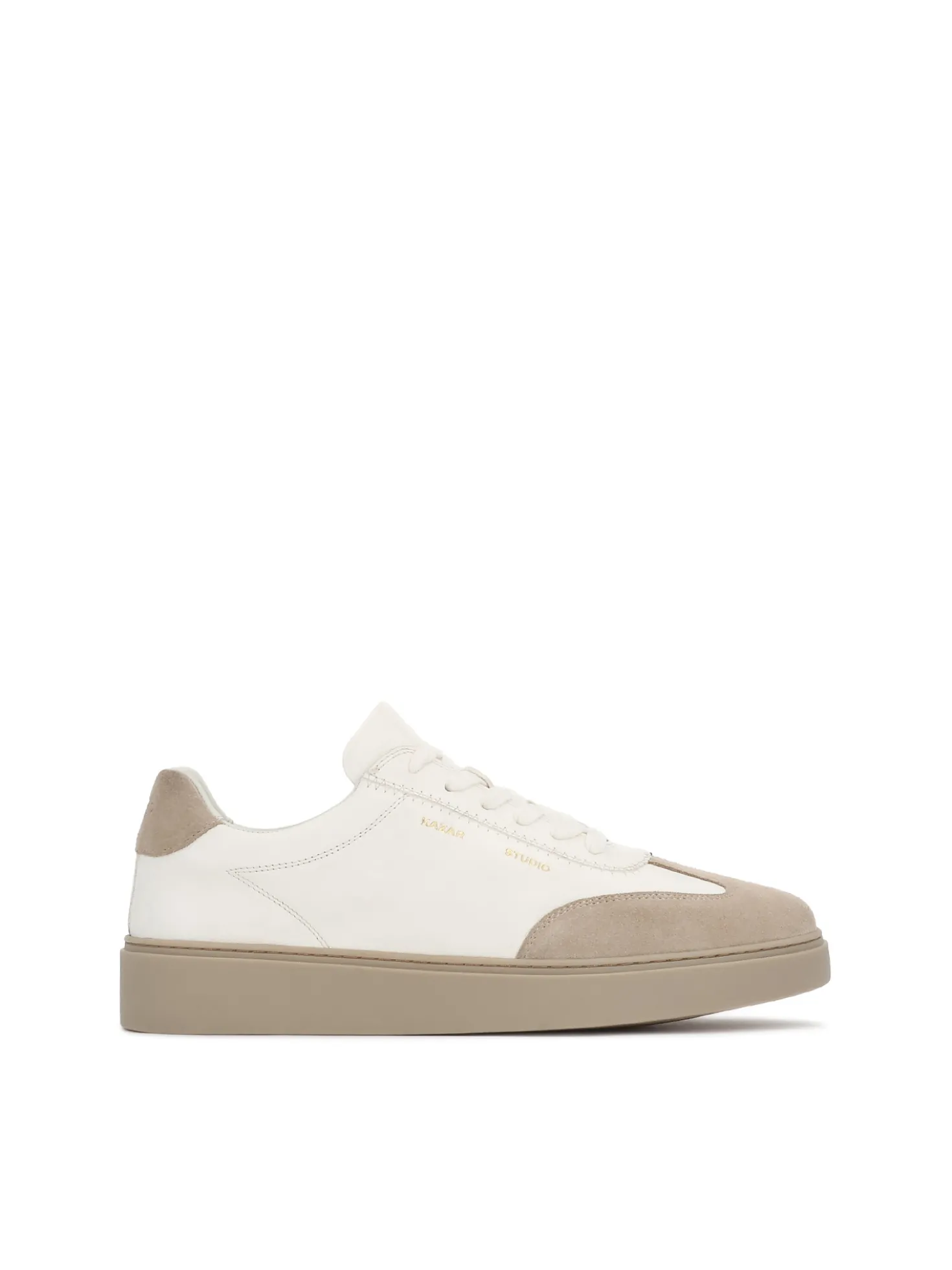 Sneakersy męskie z zamszu i skóry naturalnej