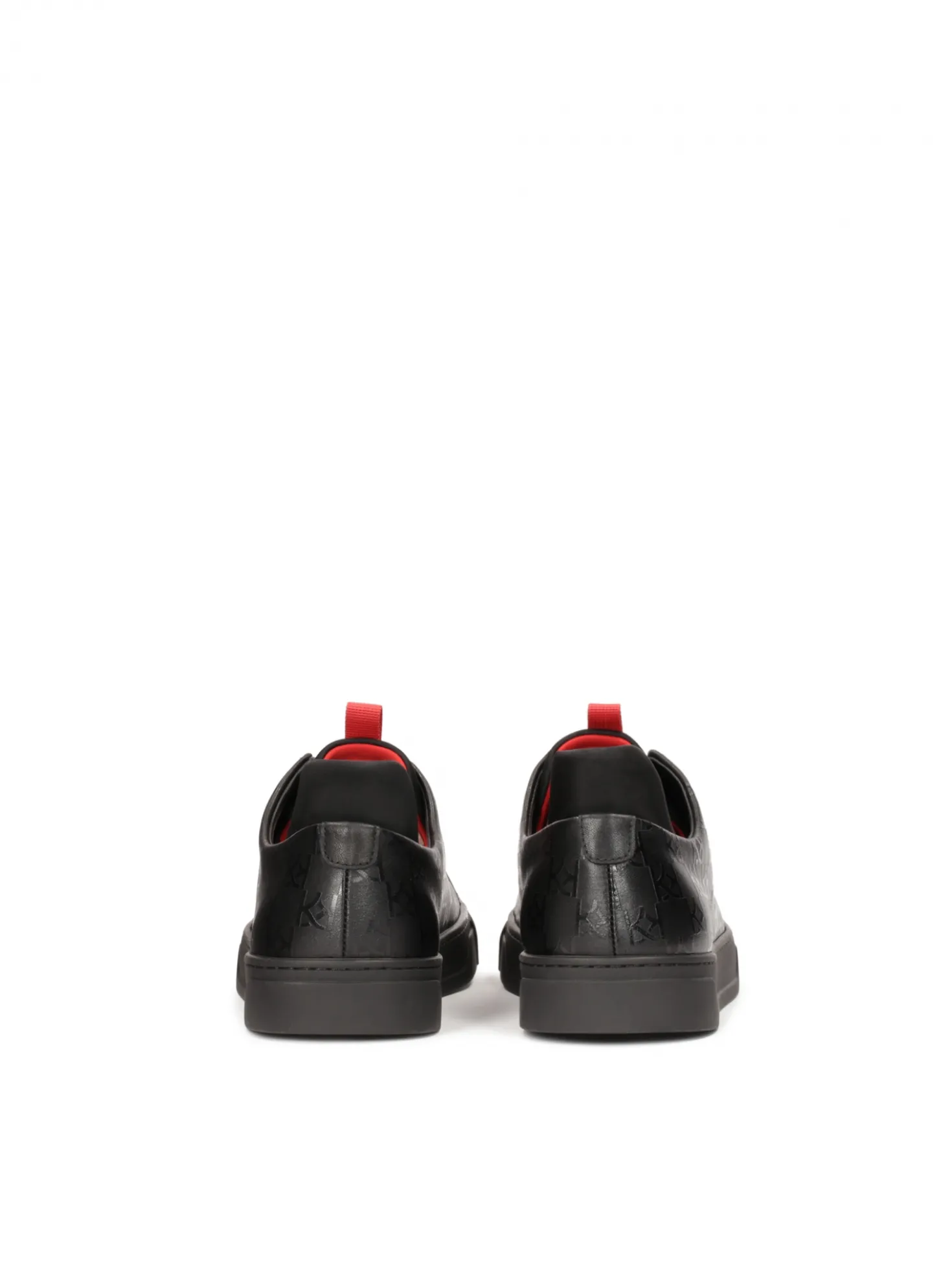 Sneakersy w monogramy z wysokim zapiętkiem
