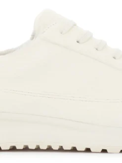 Sneakersy z elementami pokrytymi naturalnym włosiem