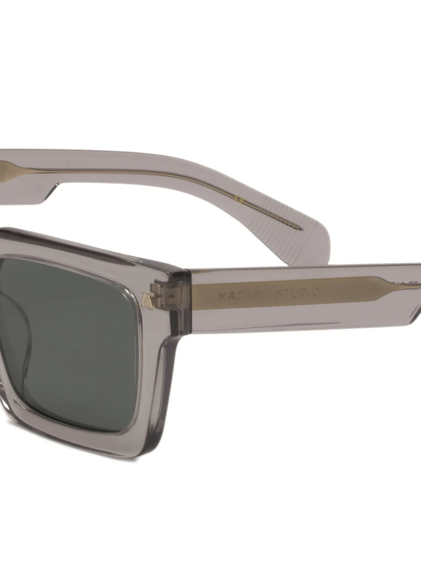 Szare okulary polaryzacyjne wayfarer