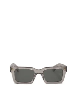 Szare okulary polaryzacyjne wayfarer