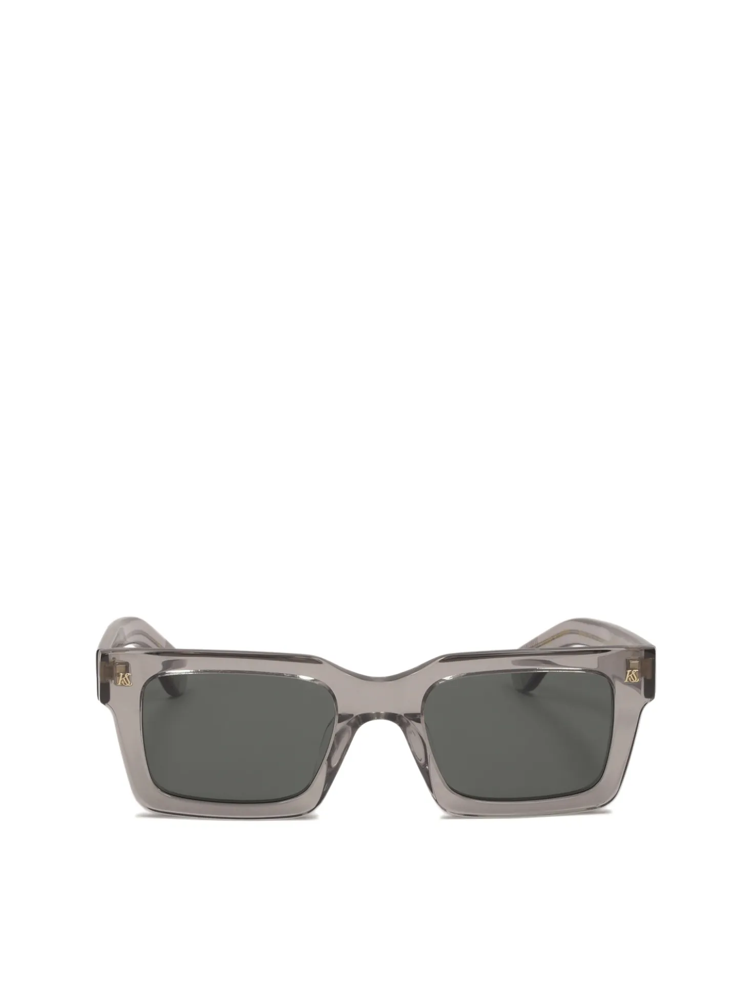 Szare okulary polaryzacyjne wayfarer